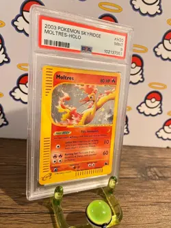 Moltres H20 Pokemon Skyridge Holo Card - PSA 9 MINT - Image 2