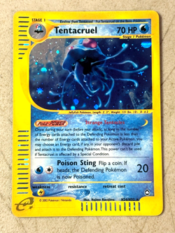 Tentacruel - #H26/H32 Pokemon Holo 2003 Aquapolis LP/NM Card - Image 1