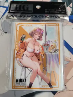 GODDESS OF VICTORY: NIKKE Anis Swimsuit Anime Card Sleeves *NEW* 75ct - Image 2