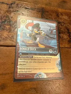 Donald Duck - Buccaneer (Disney Cruise Promo) 15 Disney Lorcana Promo Cards Holo - Image 1