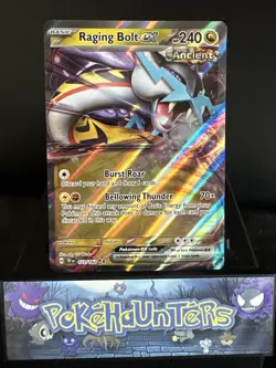 Pokemon Card Raging Bolt ex 123/162 Temporal Forces Double Rare Near Mint - Image 1