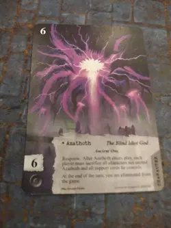 Call Of Cthulhu LCG Official FFG Azathoth Alt Art Promo Card. - Image 1