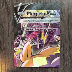 Morpeko V Union Lot of 4 SWSH290 SWSH Sword & Shield Promo Holo Pokemon Card TCG - Image 2