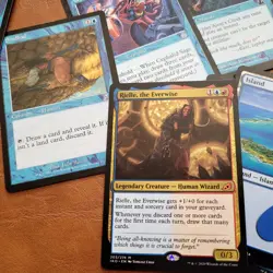 Rielle, the Everwise Mythic Rare Card Drawing theme Madness Magic Commander Deck - Image 1