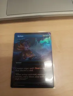 Refute - Borderless Foil - Foundations - Magic the Gathering - Image 1