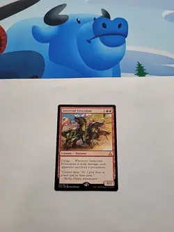 MTG - Silverclad Ferocidons _ Rivals of Ixalan Regular Rare #115 - Image 2