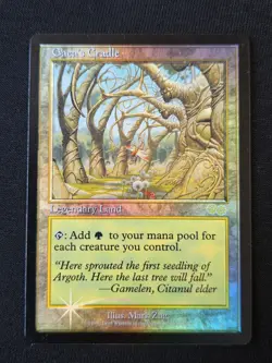 Gaea's Cradle DCI Judge Promo Foil Urza's Saga MTG Magic The Gathering - Image 1