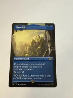 Rivendell (Borderless) Universes Beyond: the Lord of the Rings NM MTG - Image 1