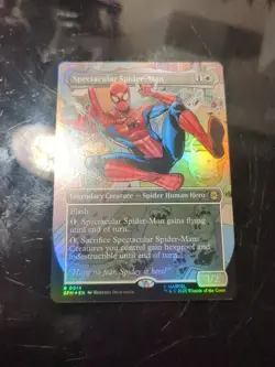 Spectacular Spider-Man (Borderless) Marvel's Spider-Man Foil - Image 1