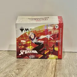 Magic: The Gathering Marvel's Spider-Man Collector Booster Box Sealed In Hand - Image 1