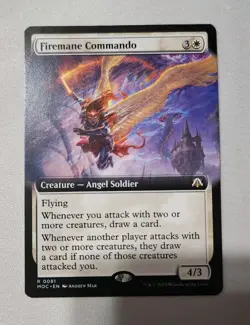 Magic: The Gathering: Firemane Commando #0081 [Borderless] - Image 1
