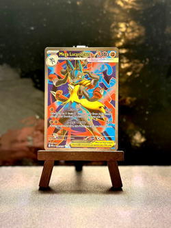 Pokemon TCG Mega Lucario EX 160/132 Ultra Rare Holo NM Mega Evolutions Full Art - Image 1