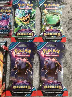 Pokemon TCG Scarlet & Violet Lot of Booster Packs & ex Battle Deck Box *Sealed* - Image 3