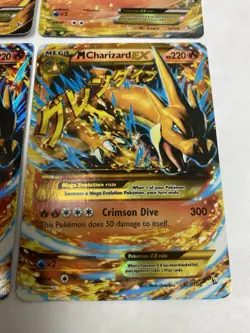 Pokemon TCG - M Charizard EX 107/106 + 11/12/13 - XY Flashfire VLP/NM SET - Image 5