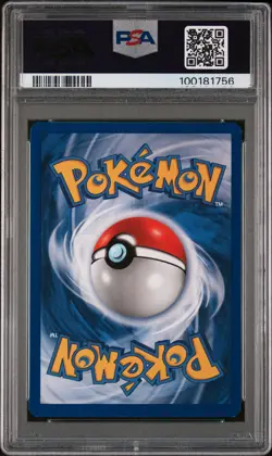 2002 POKEMON LEAGUE ENERGIZE YOUR GAME CYCLE FIRE ENERGY-HOLO PSA 7 - Image 2