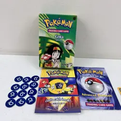 Pokemon TCG Ericka Theme Deck 1999 Incomplete Missing Vilepume No Coin - Image 2