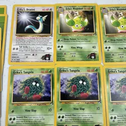 Pokemon TCG Ericka Theme Deck 1999 Incomplete Missing Vilepume No Coin - Image 4