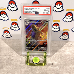 Tyranitar 222/193 Illustration Rare Pokemon Paldea Evolved - PSA 10 GEM MT - Image 1
