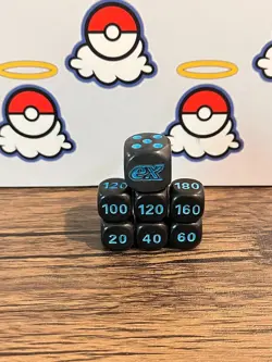 Pokemon TCG Black Bolt ETB Damage Dice - NEW - Image 1