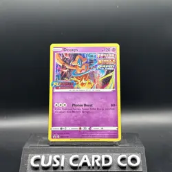 Deoxys SWSH170 Stamped Prerelease Black Star Promo 170 Pokemon TCG MINT - Image 1
