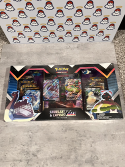 Pokemon Lapras & Snorlax Vmax Collection Box Sealed - Gamestop Exclusive - Image 1