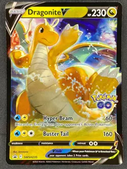 Pokemon Dragonite V SWSH235 SWSH Black Star Promo NM - Image 1