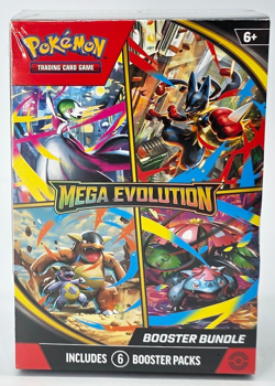 2025 Pokemon TCG Mega Evolution Booster Bundle Box 6 Booster Packs SEALED NEW - Image 1