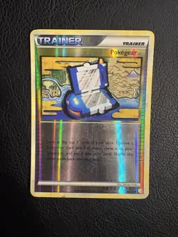 Pokegear 3.0 - 96/123 - Pokemon Heart Gold Soul Silver Reverse Holo Rare - Image 1