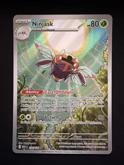 Ninjask 137/132 Pokemon Mega Evolution Holo Illustration Rare - Image 1