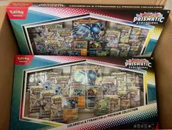 Pokemon Lucario Ex Tyranitar Ex Premium Collection Prismatic Evolution Lot of 2 - Image 1