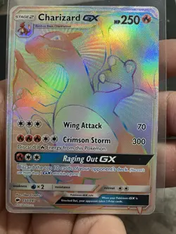 Pokemon Burning Shadows Hyper Rare Charizard Gx 150/147￼ - Image 1