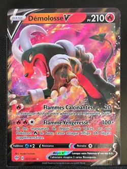 Carte Pokemon Demolosse V 021/189 EB03 Tenebres Embrasees Epee et Bouclier FR - Image 2