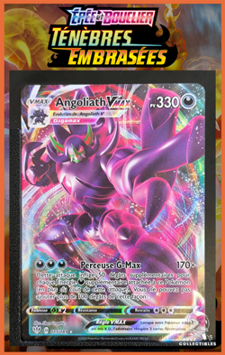 Carte Pokemon Angoliath VMAX 115/189 EB03 Tenebres Embrasees Epee et Bouclier FR - Image 1