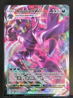 Carte Pokemon Angoliath VMAX 115/189 EB03 Tenebres Embrasees Epee et Bouclier FR - Image 2