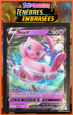 Carte Pokemon Mew V 069/189 EB03 Tenebres Embrasees Epee et Bouclier FR - Image 1