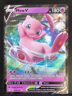 Carte Pokemon Mew V 069/189 EB03 Tenebres Embrasees Epee et Bouclier FR - Image 2