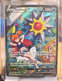 Pokemon TCG Starmie V Sword & Shield - Astral Radiance TG13/TG30 Holo Ultra Rare - Image 1