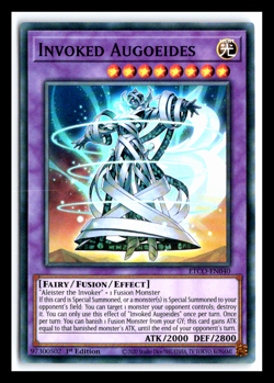 Invoked Augoeides - ETCO-EN040 - Super Rare - 1st Edition - Yugioh - Image 1