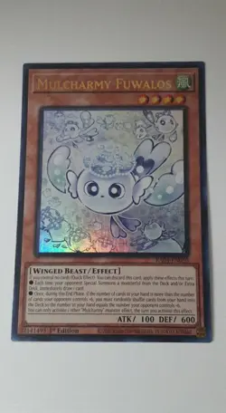 Mulcharmy Fuwalos 1st Edition Ultra Rare RA04-EN050 Yu-Gi-Oh! - Image 1