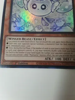 Mulcharmy Fuwalos 1st Edition Ultra Rare RA04-EN050 Yu-Gi-Oh! - Image 3