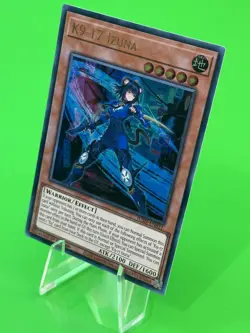 Yu-Gi-Oh Justice Hunters K9-17 Izuna Ultra Rare JUSH-EN031 NM!!! - Image 3