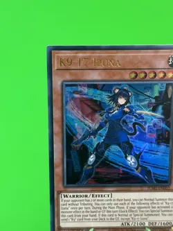 Yu-Gi-Oh Justice Hunters K9-17 Izuna Ultra Rare JUSH-EN031 NM!!! - Image 4