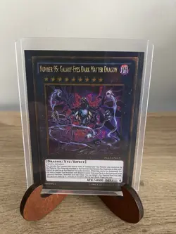 Number 95: Galaxy-Eyes Dark Matter Dragon PGL2-EN015 Premium Gold: Return of the - Image 1