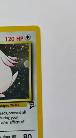 Pokemon Card - Chansey 3/130 Holo Rare Base Set 2 Vintage 1999 WOTC - Image 4