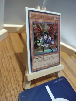 YuGiOh Card Darklord Ukoback DUSA-EN022 Ultra Rare 1st Edition Collectable Item. - Image 3