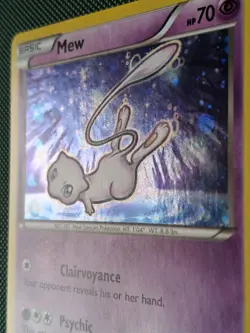 Mew XY192 Black Star Promo Holo Pokemon Card XY - Image 3