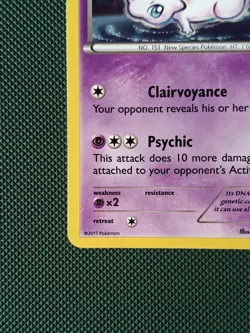 Mew XY192 Black Star Promo Holo Pokemon Card XY - Image 5