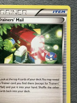 Trainer’s Mail 92a/108 Holo Pokemon Card 2017 Roaring Skies Alternate Art - Image 5