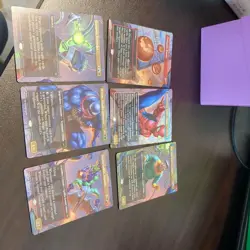 MTG Spider Man Scene Box Foil Card Collectible Used - Image 1