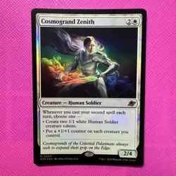 MTG Cosmo Grand Foil Card Magic the Gathering Collector Card - Image 1